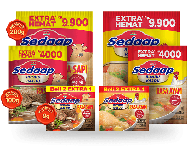 Dapatkan Bumbu Kaldu Sedaap di toko online favoritmu