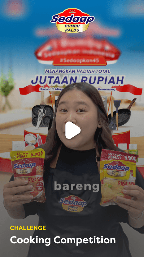 Video TikTok Bumbu Kaldu Sedaap: Cooking Competition