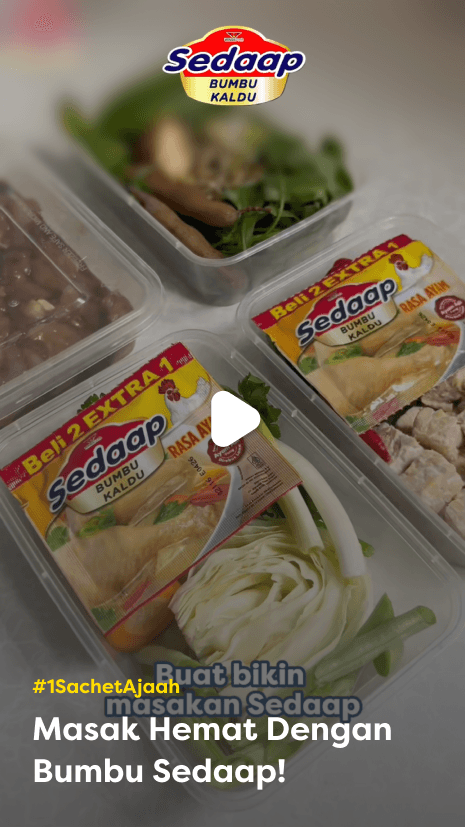 Video TikTok Bumbu Kaldu Sedaap: Masak Hemat Dengan Bumbu Sedaap!