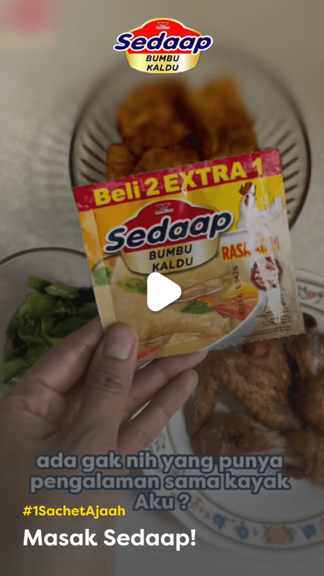 Video TikTok Bumbu Kaldu Sedaap: Masak Sedaap!